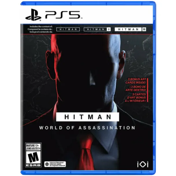 Disk PlayStation 5 (Hitman: World of Assassination)