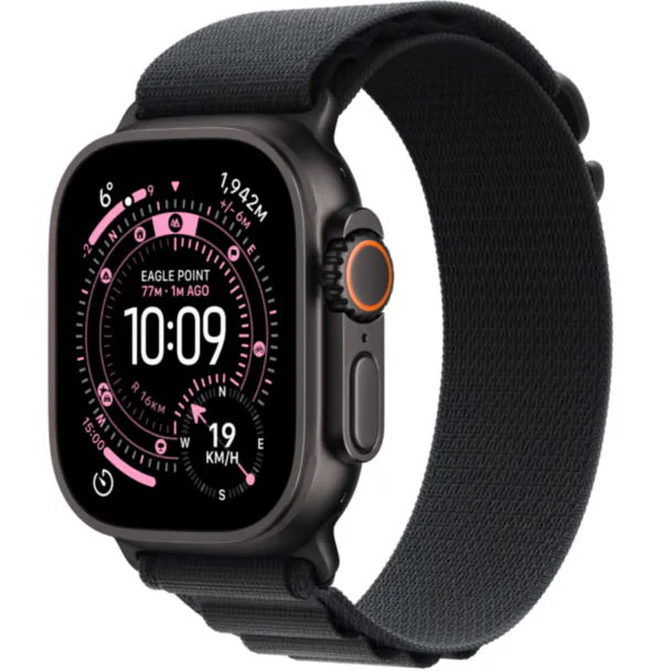 Smart saat Apple Watch Ultra 3 Cellular 49mm MF0X4QI/A Black Titanium
