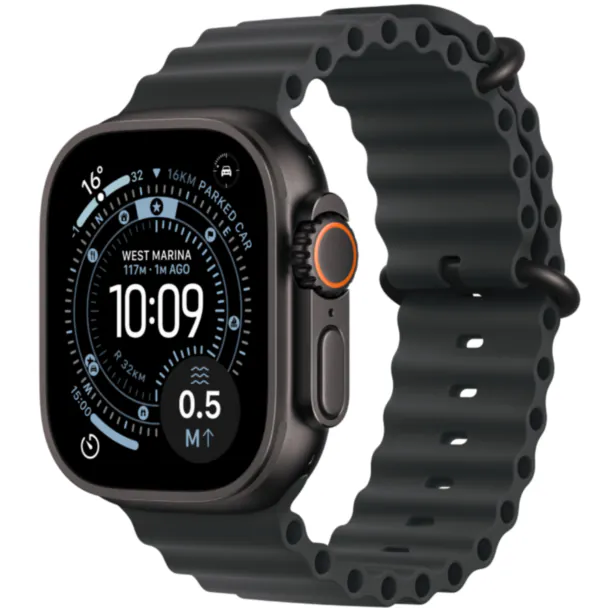Smart saat Apple Watch Ultra 3 Cellular 49mm MF0J4QI/A Black Titanium