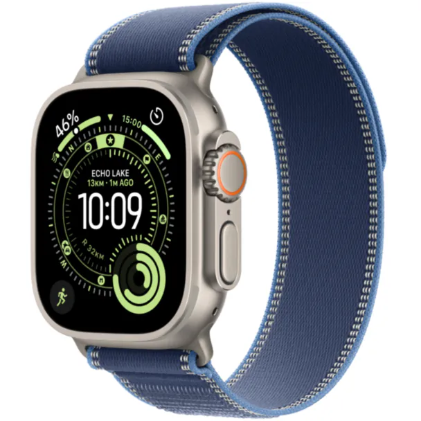 Smart saat Apple Watch Ultra 3 Cellular 49mm S/M MEWR4QI/A Natural Titanium