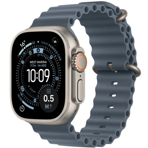 Smart saat Apple Watch Ultra 3 Cellular 49mm MEWH4QI/A Natural Titanium